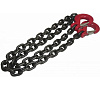 Цепь грузовая Т8 10х30 мм 4м. с крюками