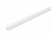 Уголок 10мм 2,7м белый пластик