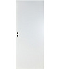 Дверь 645 глухая М7х2050  с замком крашенная белая Олови