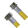 Шланг для газа в оплётке с PVC покрытием, 1/2" г/ш-100 см C-GP27-10