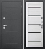 Дверь металл. Изотерма 11см 960мм левая милки черн.лакобель царга
