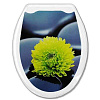 Сиденье д/унитаза "Цветок"  (104-406-21)