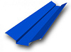 Планка ендовы верх. 76х76х2000 синяя (ПЭ-01-5005-0,45)