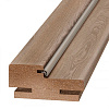 Брус короб. телескопик Дуб Шале 28х70х2050мм с уплот. без фурн.  Олови
