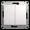 Выключатель СП GSL000152 2кл Glossa