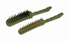 Щетка сталь  4 рядная пластм. ручка