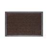 Коврик придверный 2-х полосный влаговпитывающий 80х120см коричневый