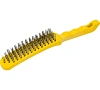 Щетка сталь  пластик ручка