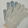 Перчатки вязанные 6 нит. с ПВХ