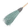 Метла круглая с черенком уличная