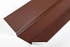 Планка ендовы верх. 76х76х2000 корич. (ПЭ-01-8017-0,45)