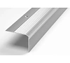 Порог-угол для защиты граней ступеней алл. 1800мм серебро