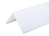 Уголок 15мм 2,7м белый пластик