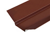 Ендовая кровельная 1000х420х3мм коричневая