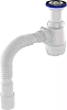Сифон В0515  1 1/2*40 с гофрой. Aquant