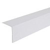Уголок 60мм 2,7м белый пластик