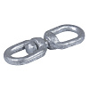 Вертлюг петля-петля цинк 13мм