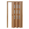 Дверь раздвижная со стеклом Дуб старый 2050х840
