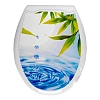 Сиденье д/унитаза "Капли и бамбук"  (523364)