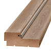 Брус короб. Дуб Шале 26х70х2050мм с упл. без фурн. Олови